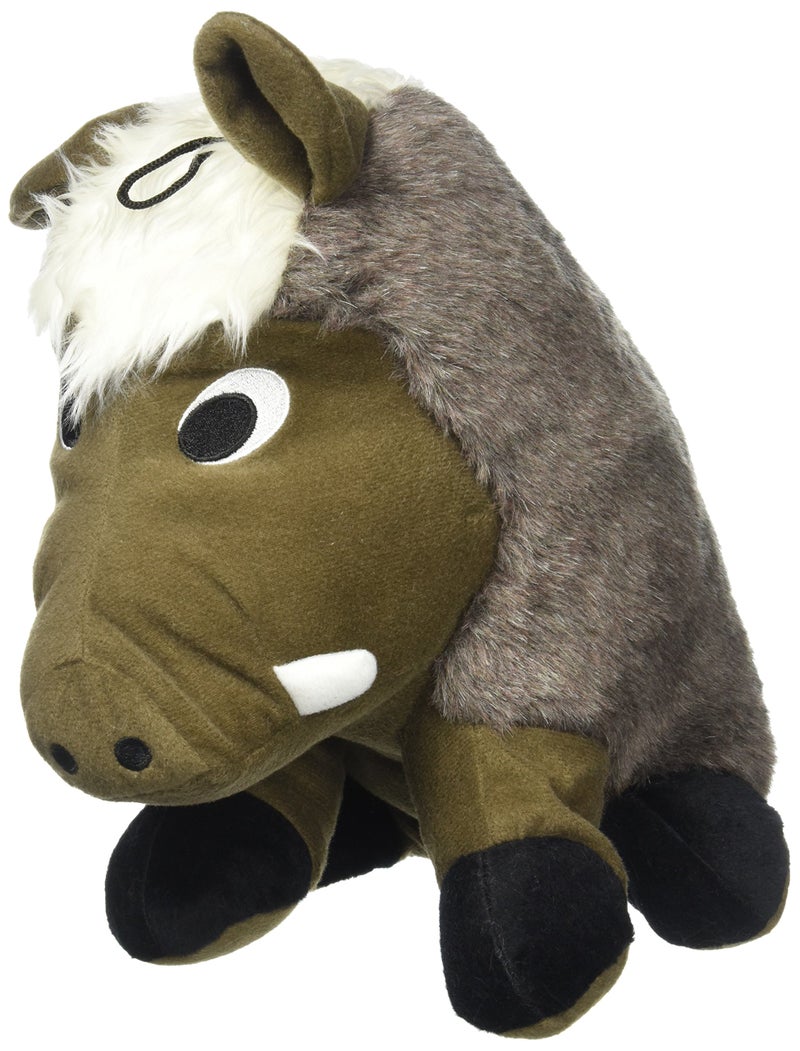 Great China Colossal Warthog Plush Dog Toy, 14"